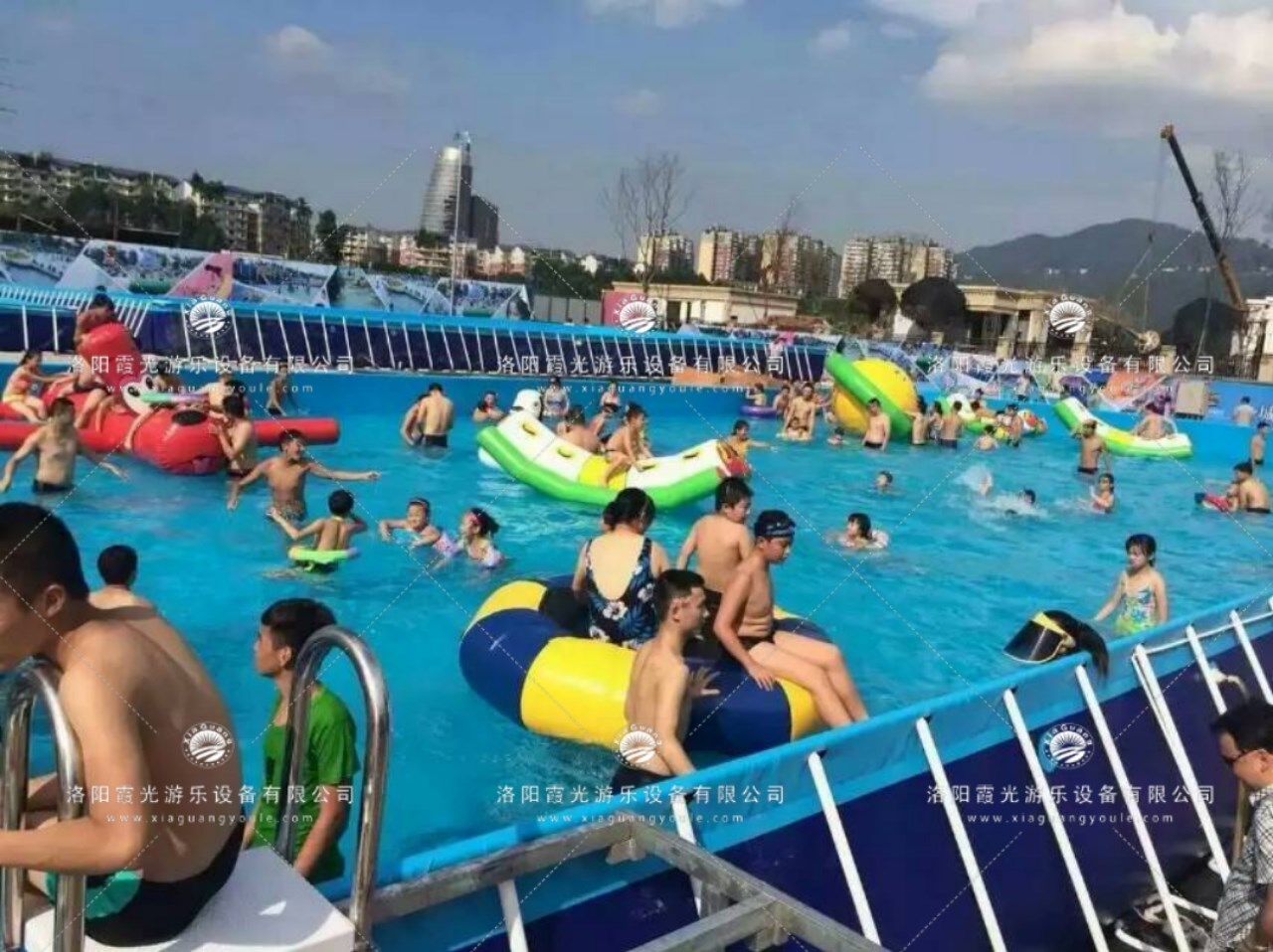 淮北大型支架游泳池